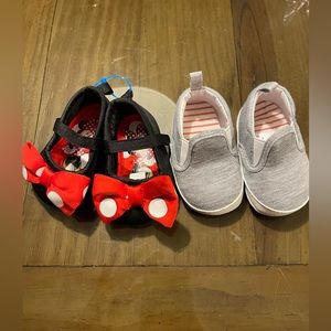 Very Cute - Set of 2 Baby Shoes (0-3M & 0-6M)